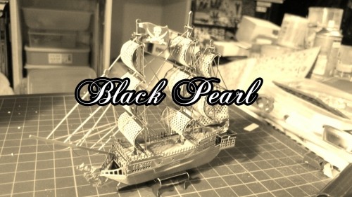 Black  Pearl号　  手のひらサイズ