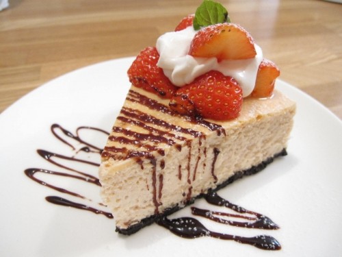 苺のスフレケーキ♪