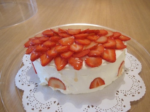 苺のショートケーキ