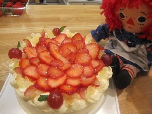 ご予約のケーキ。