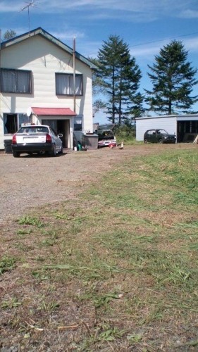 ぼろ家、隠れ家、秋空…in鉄矢家