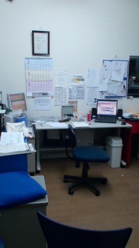 一人残業…in鉄矢家