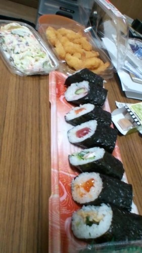 手抜き晩飯…in鉄矢家