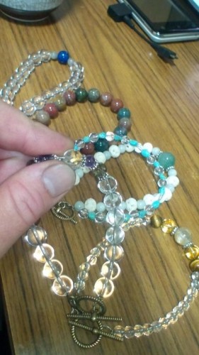 新しいブレスレット！…in鉄矢家
