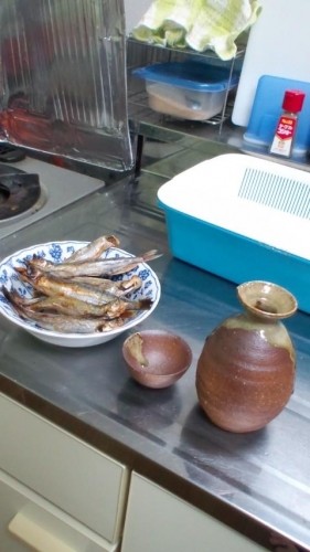 キッチンでドランカーで…in鉄矢家