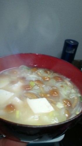 最近の鉄矢家的『味噌汁』？…in鉄矢家