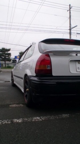 雨の日の洗車?…in鉄矢家
