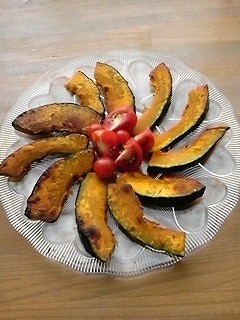 ほくほく♪バター焼きカボチャ