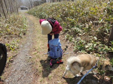 白雲山の途中まで(^ω^)