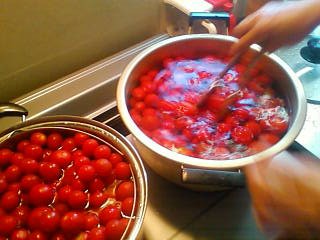 トマトジャムを作ろう！