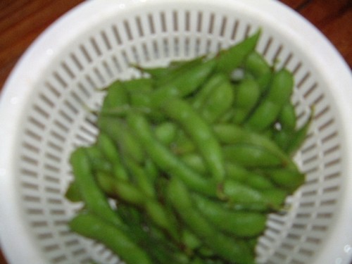 もぎたての枝豆、もう食べましたか～?