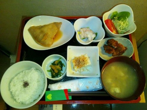 カフェトライハート木曜日のランチ。