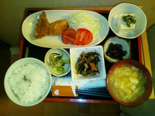 カフェトライハート木曜日のランチ。