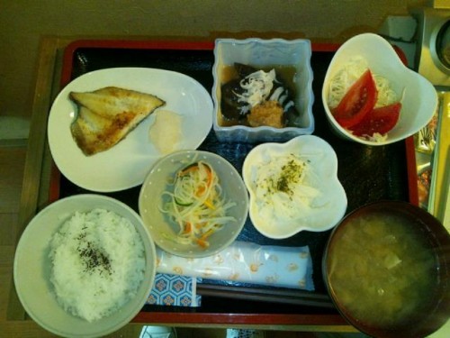 カフェトライハート金曜日のランチ。