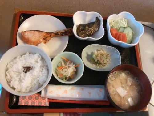 カフェトライハート土曜日のランチ。