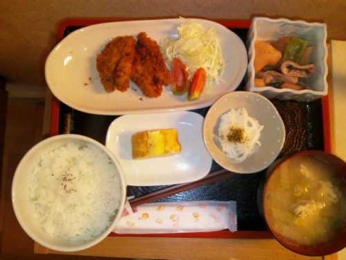 カフェトライハート木曜日のランチ。