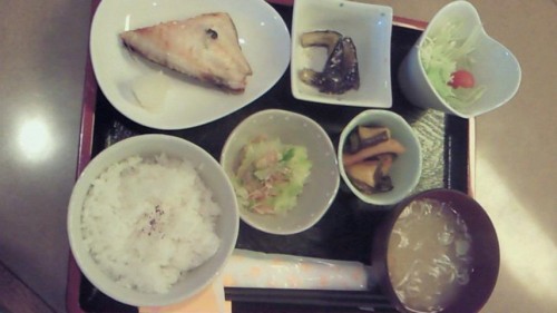 カフェトライハート金曜日のランチ。