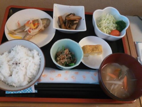 カフェトライハート金曜日のランチ。