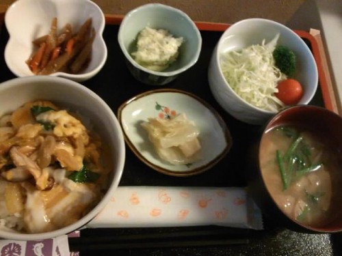 カフェトライハート土曜日のランチ。