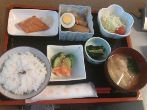 カフェトライハート金曜日のランチ。