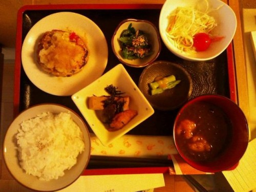 カフェトライハート木曜日のランチ。