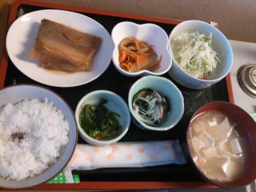 カフェトライハート月曜日のランチ。