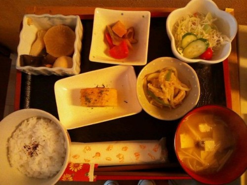 カフェトライハート火曜日のランチ。