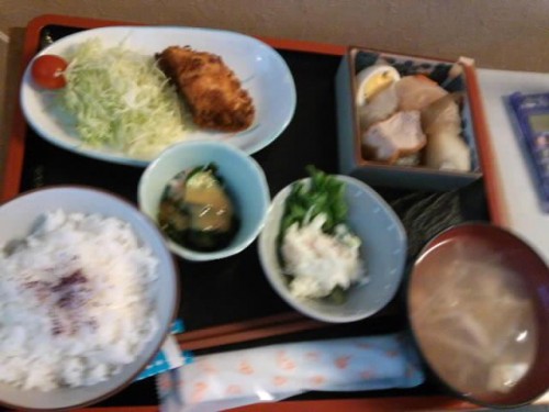 カフェトライハート金曜日のランチ。