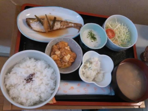 カフェトライハート金曜日のランチ。