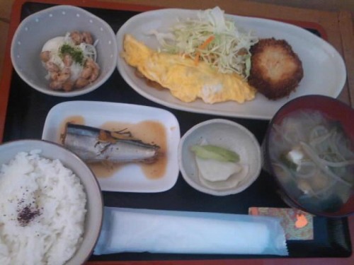 カフェトライハート木曜日のランチ。