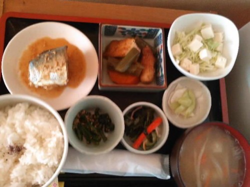 カフェトライハート金曜日のランチ。