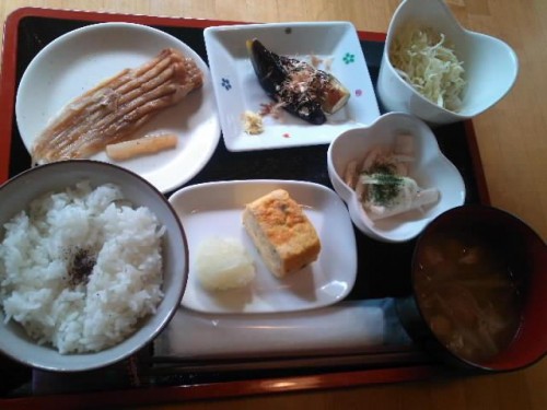 カフェトライハート金曜日のランチ。