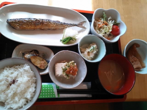 カフェトライハート土曜日のランチ。