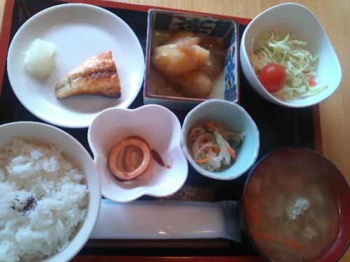 カフェトライハート金曜日のランチ。