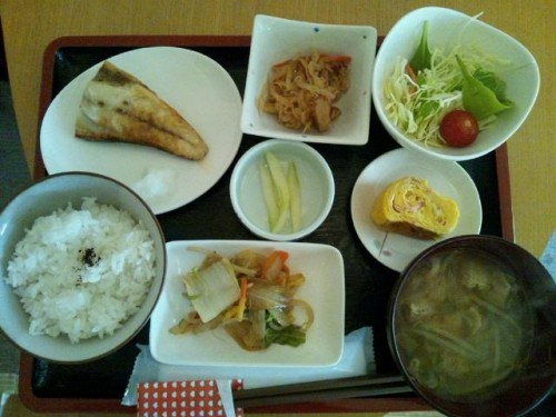 カフェトライハート金曜日のランチ。