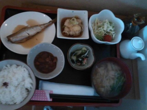 カフェトライハート土曜日のランチ。