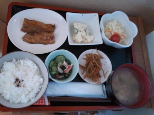 カフェトライハート金曜日のランチ。