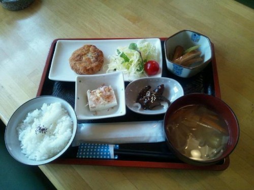 カフェトライハート木曜日のランチ。