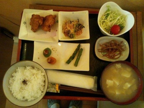 カフェトライハート火曜日のランチ。