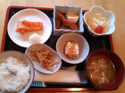 カフェトライハート木曜日のランチ。