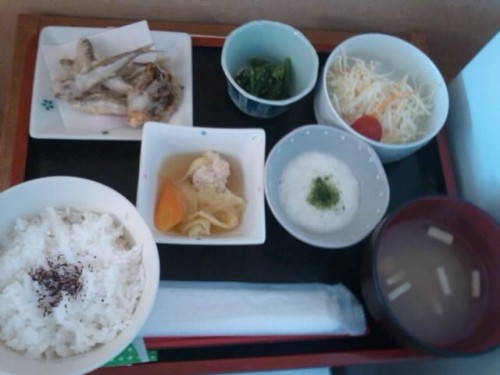 カフェトライハート金曜日のランチ。