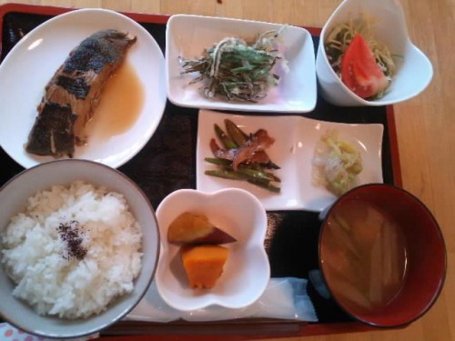 カフェトライハート土曜日のランチ。