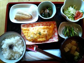 カフェトライハート木曜日のランチ。