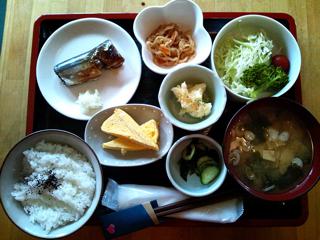 カフェトライハート火曜日のランチ。