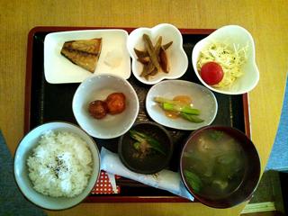 カフェトライハート金曜日のランチ。