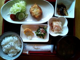 カフェトライハート金曜日のランチ。