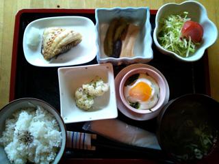 カフェトライハート金曜日のランチ。