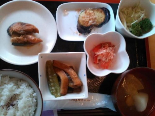 カフェトライハート木曜日のランチ。