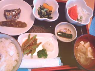 カフェトライハート金曜日のランチ。