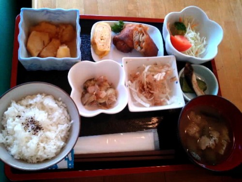 カフェトライハート木曜日のランチ。